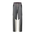 Color-Blocked Wool Jogging Pants