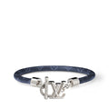 LV Dimension Monogram Leather Bracelet