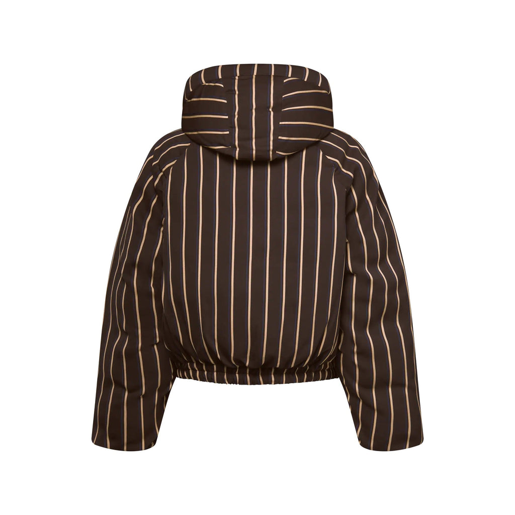 Striped Puffer Jacket