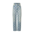 Damier Denim Skate Pants