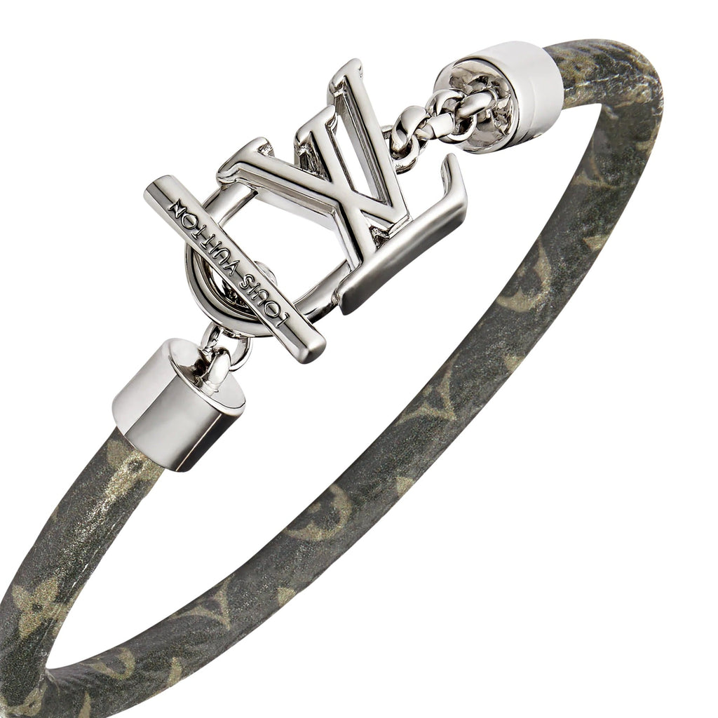 LV Dimension Monogram Leather Bracelet