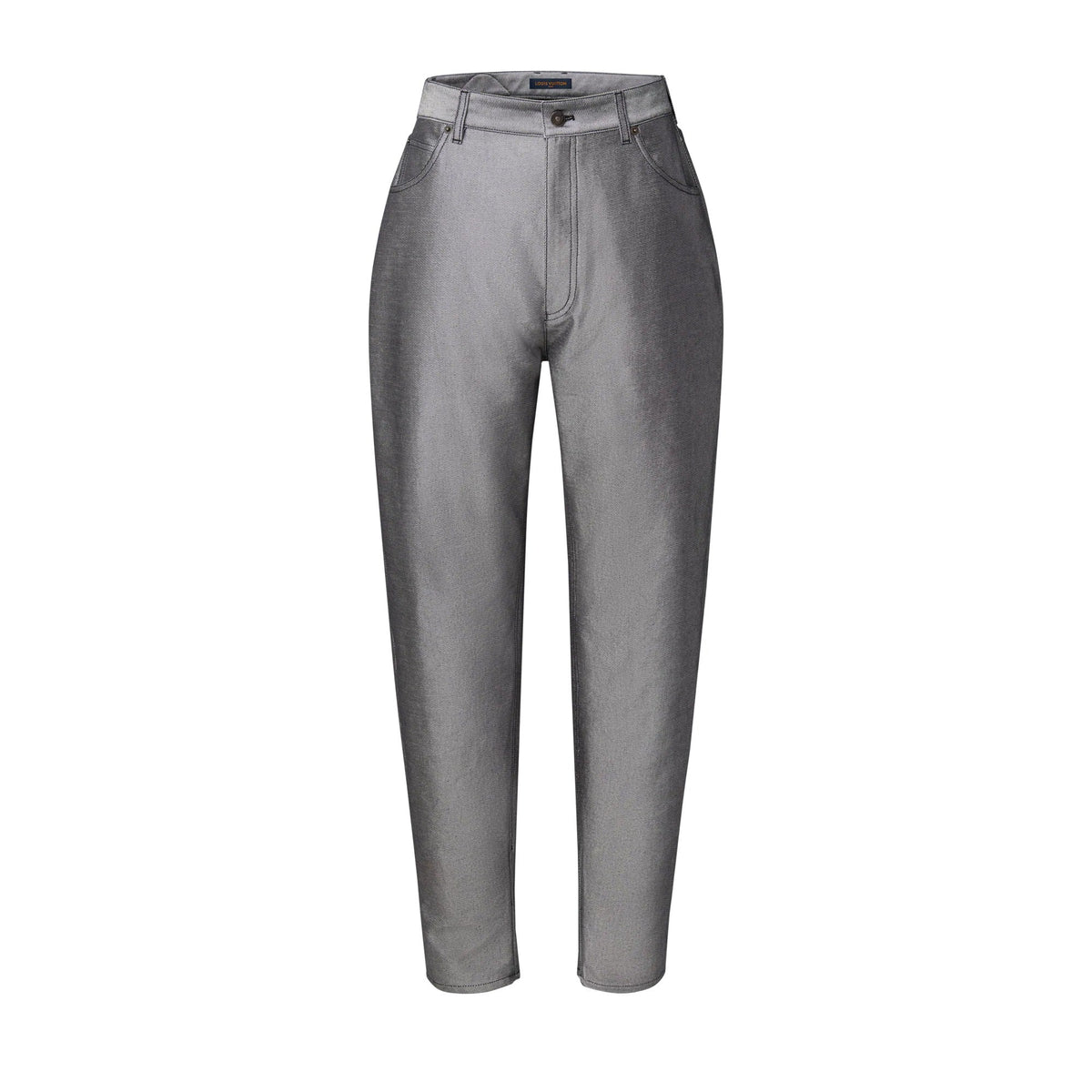 Silver Denim Balloon Jeans