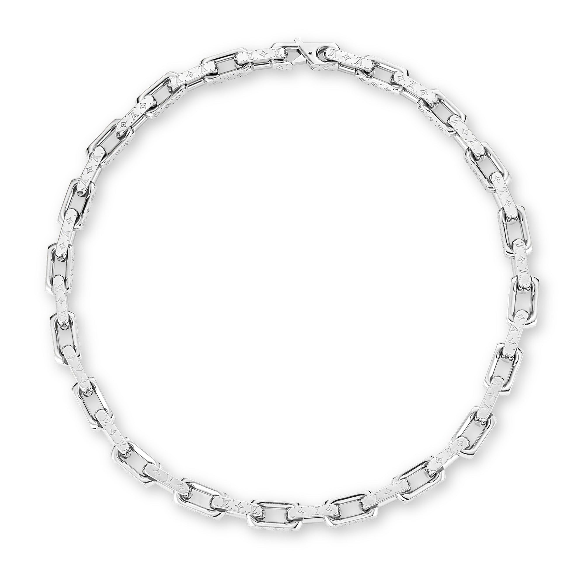 Monogram Chain Necklace