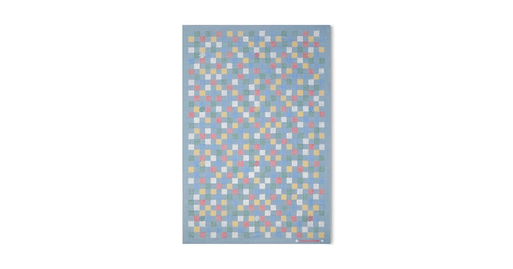 LV Vers Damier Denim Stole
