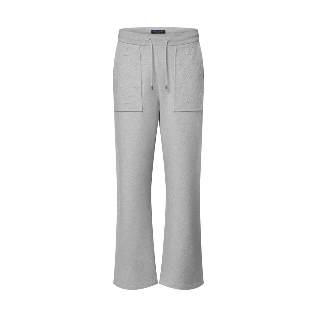 Embossed Signature Detail Pants