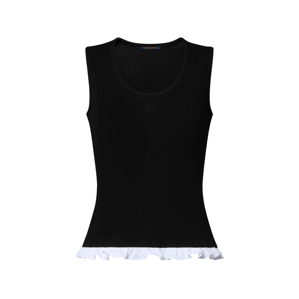 Ruffle Hem Tank Top