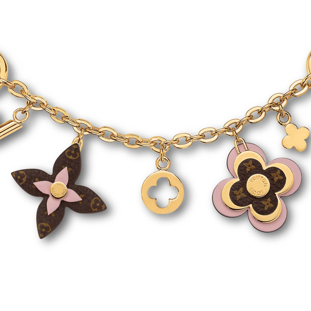 Blooming Flowers Chain Bag Charm