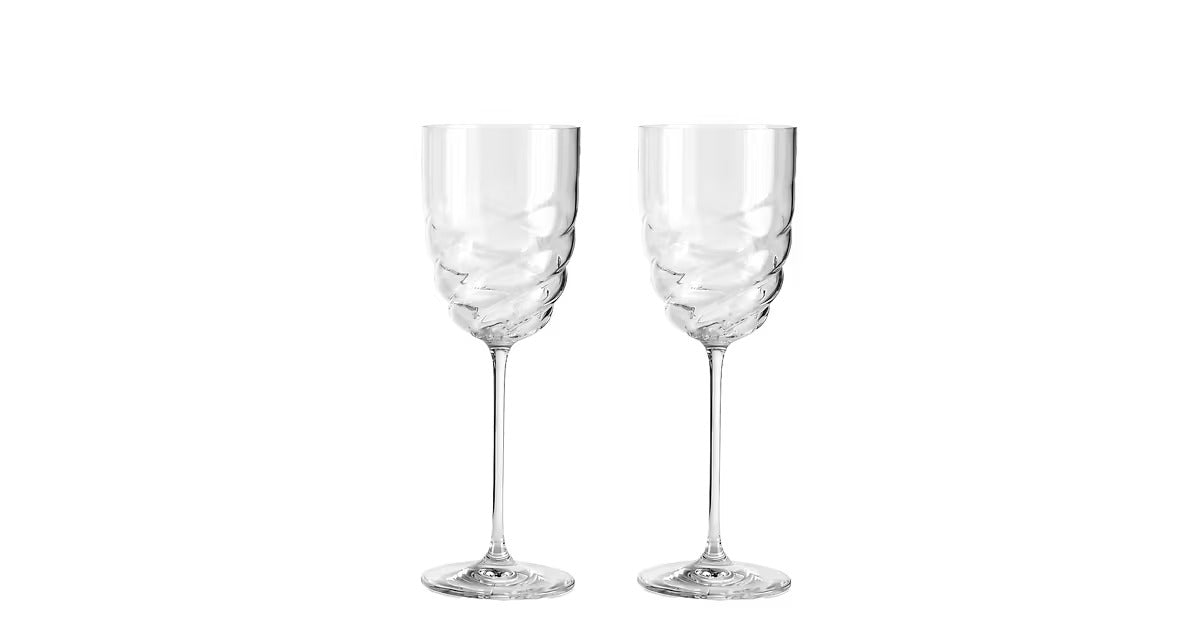 Twist Set of 2 Wine Glass H24cm
