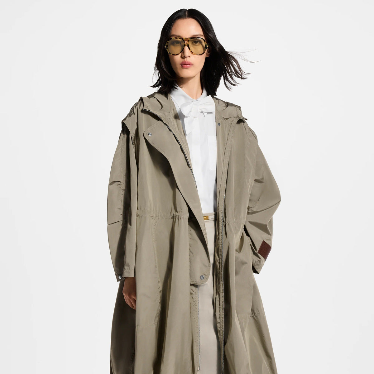 Oversized Long Hooded Parka