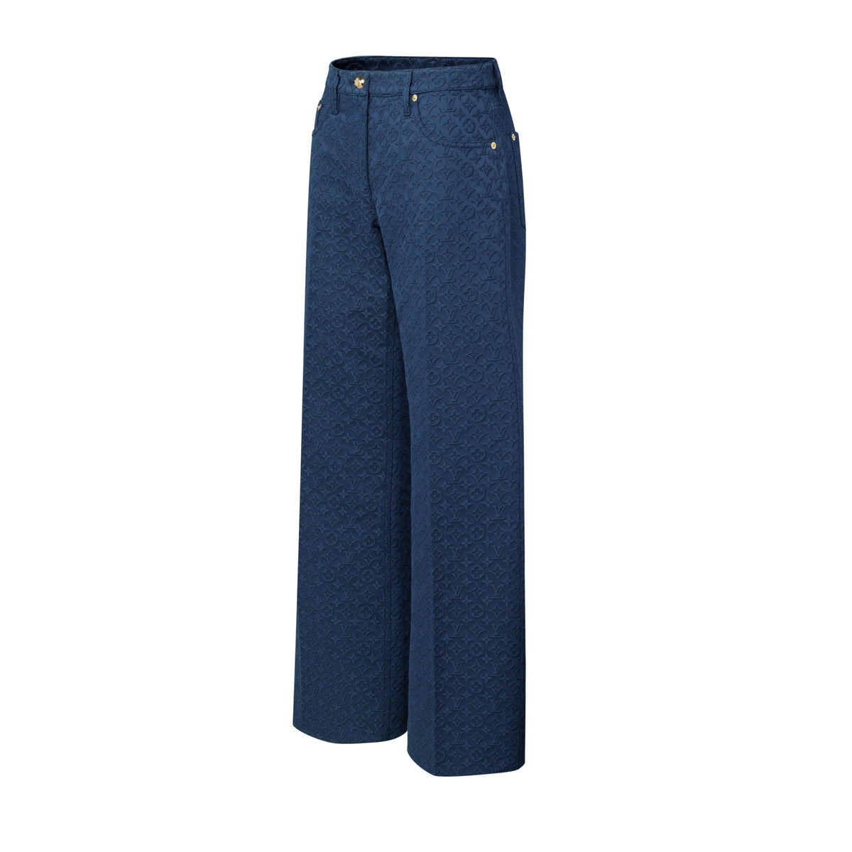 Monogram Jacquard Flared Pants