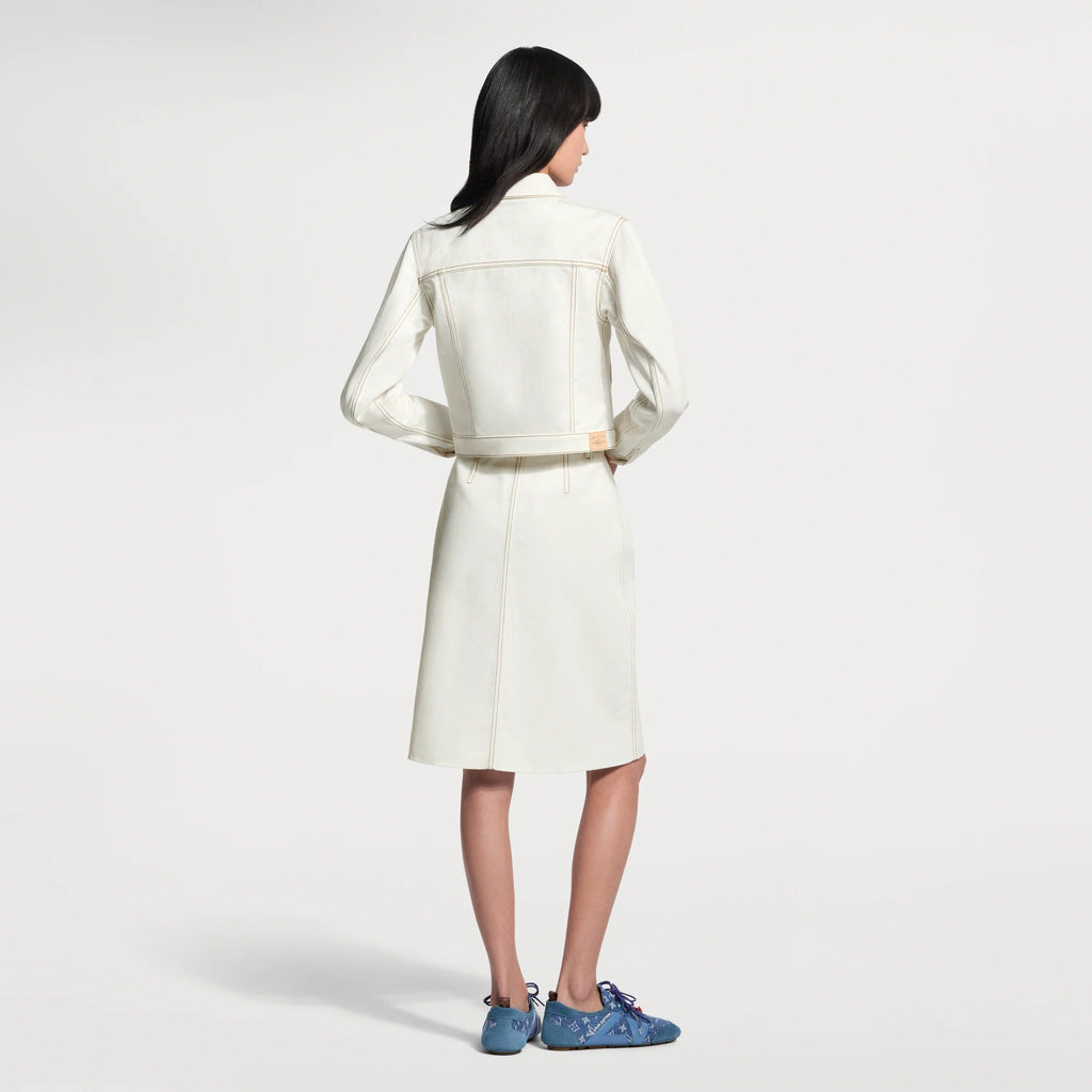 Contrast Stitch Utility Jacket