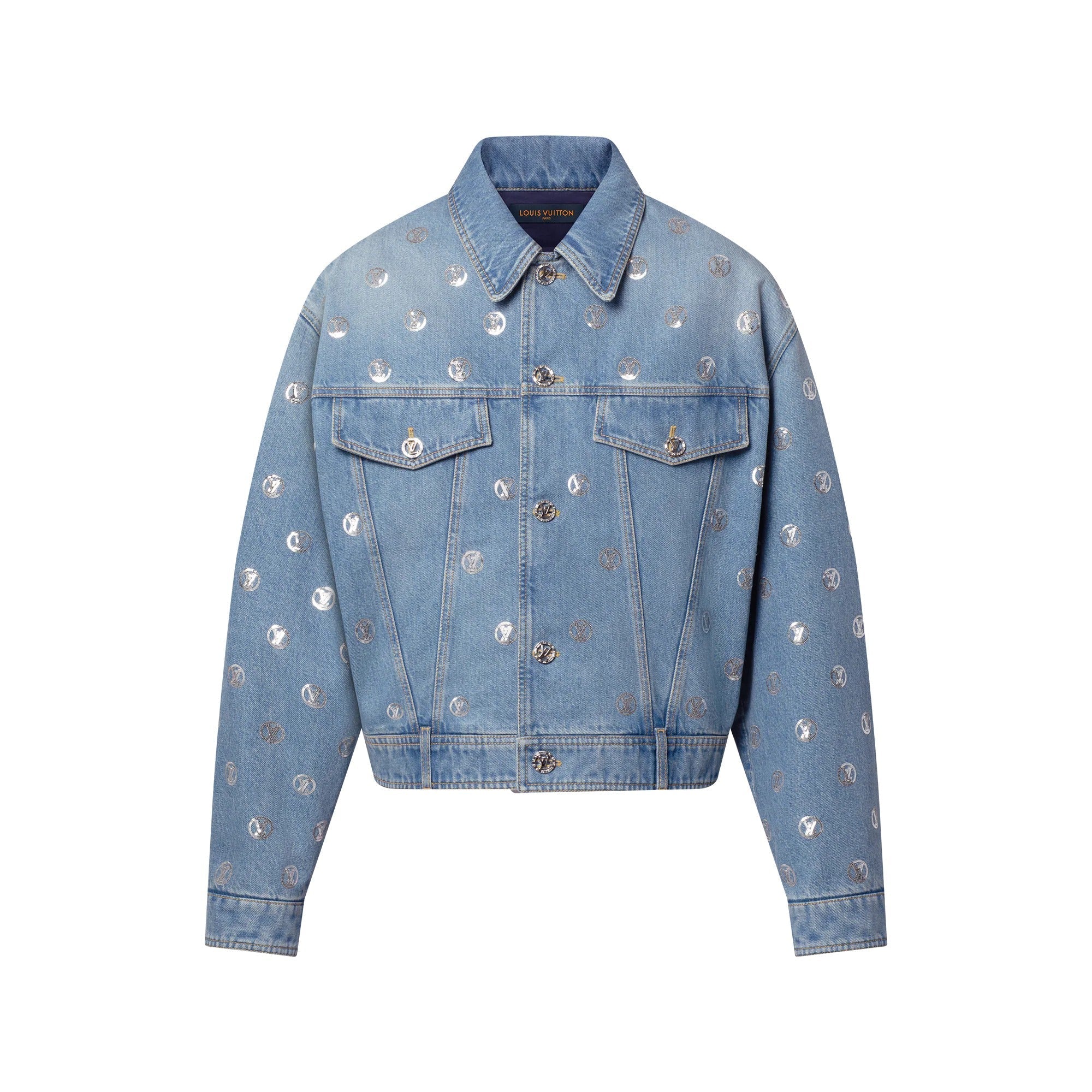 Sequin Signature Denim Jacket