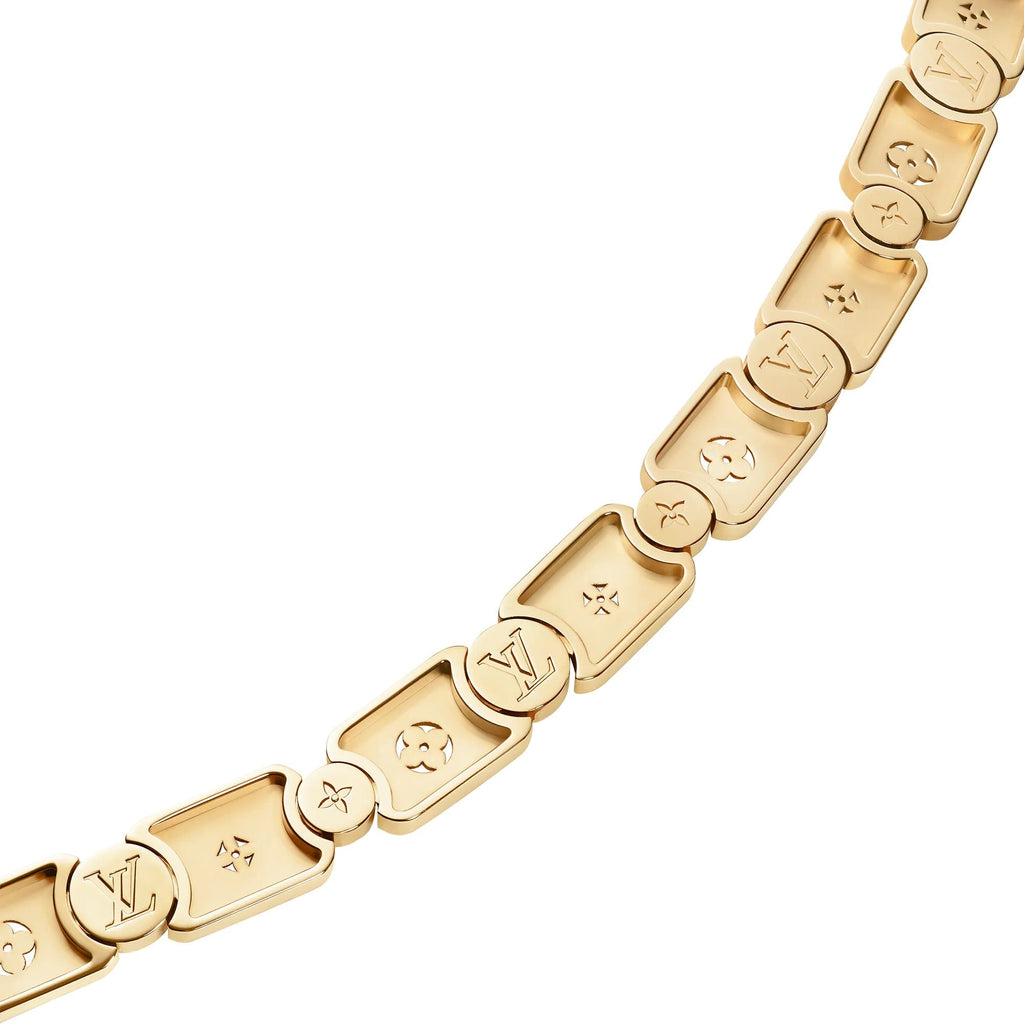 Les Gastons Vuitton Gourmette Necklace, Yellow Gold