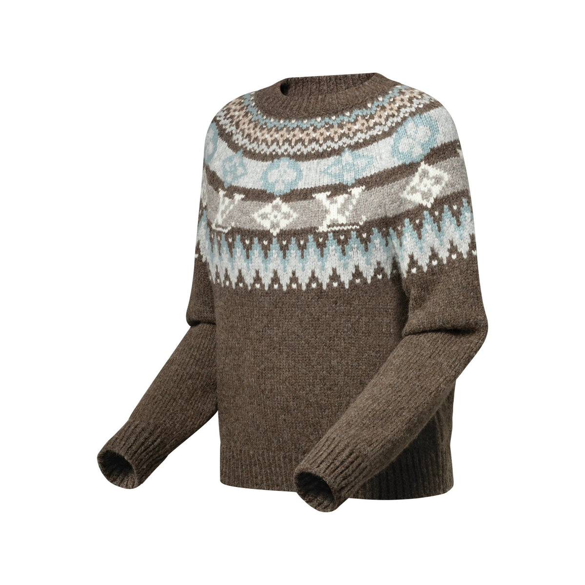 Graphic Signature Knit Pullover