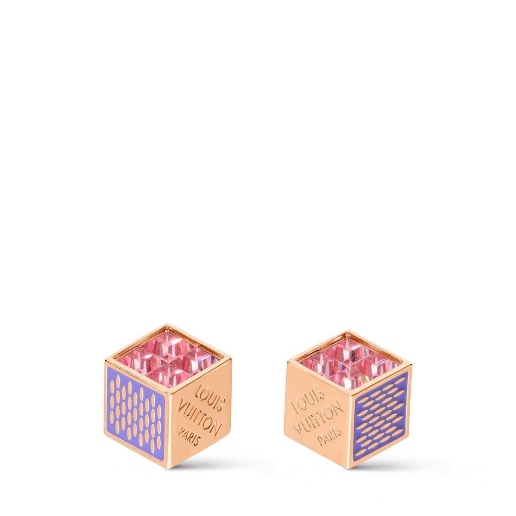 LV Cube Earrings