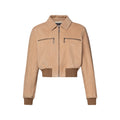 Nanogram Suede Bomber Jacket