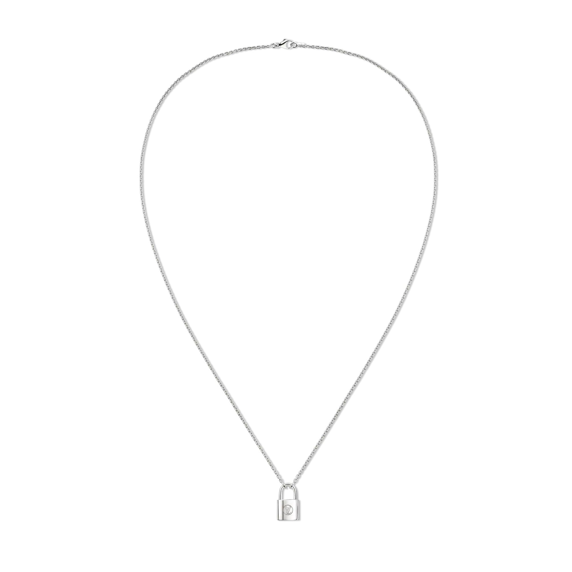 Silver Lockit pendant, sterling silver