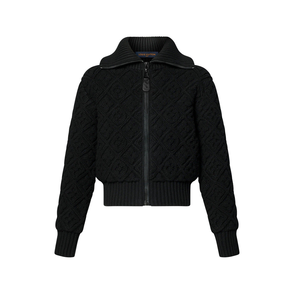 Monogram Toweling Zip-Up Jacket