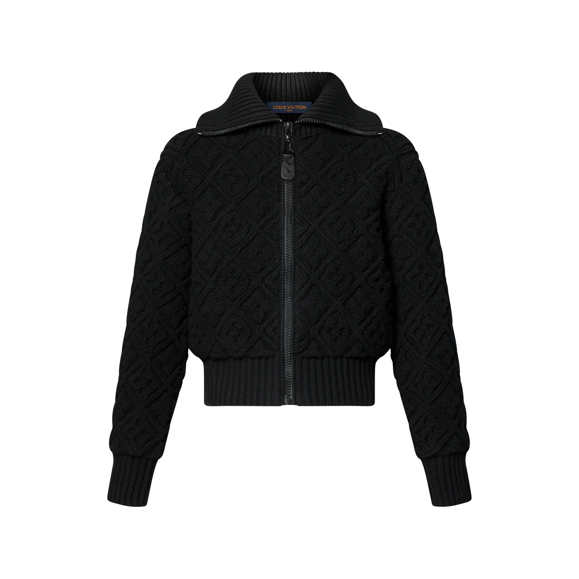 Monogram Toweling Zip-Up Jacket