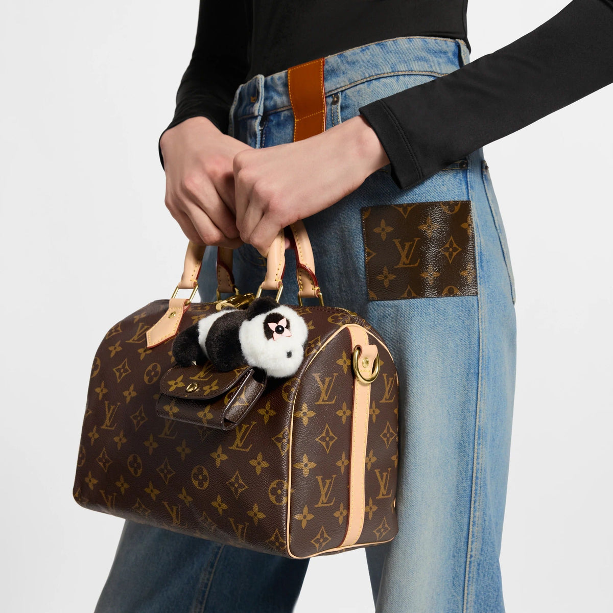 LV Cute Panda Bag Charm