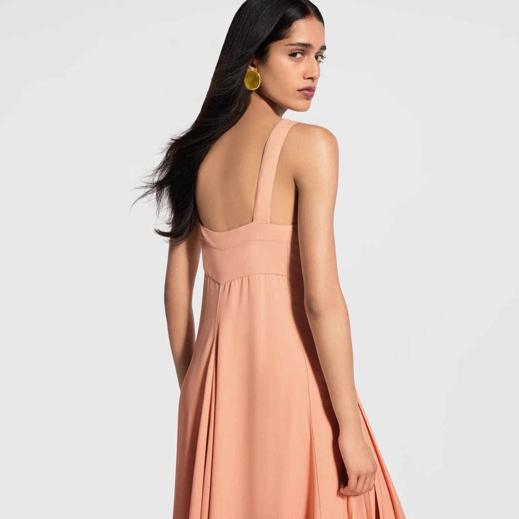 Studded Strap Dress