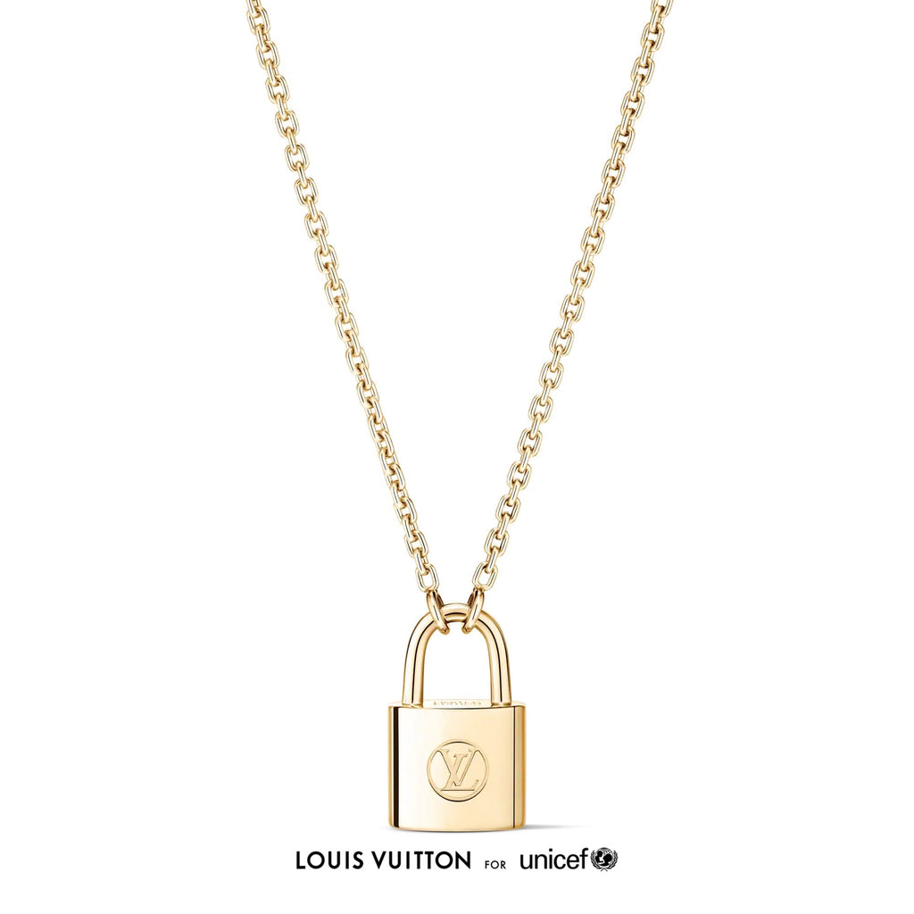 Silver Lockit Exclusive Gold Edition Pendant, Yellow Gold