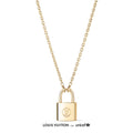 Silver Lockit Exclusive Gold Edition Pendant, Yellow Gold