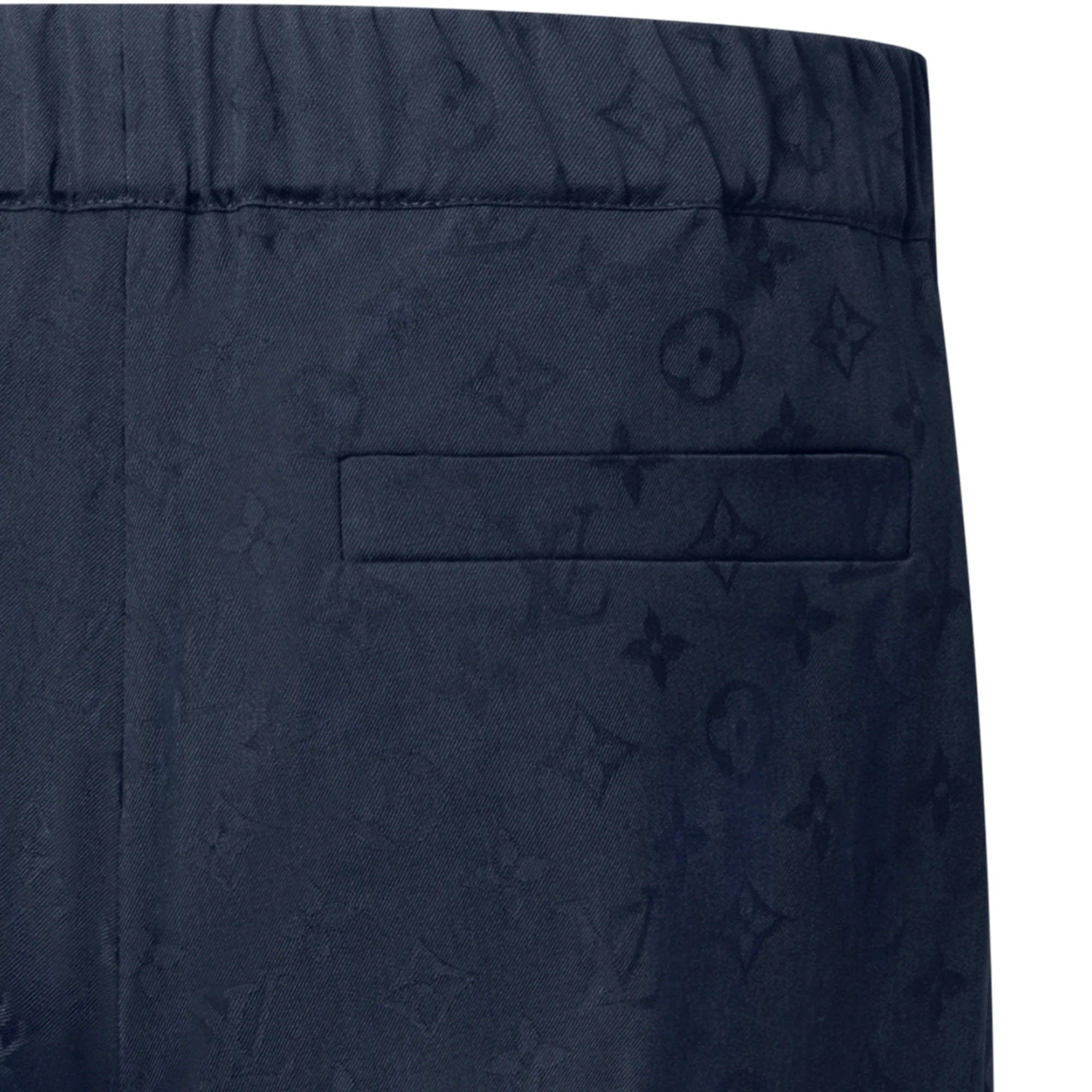 Monogram Drawstring Pants