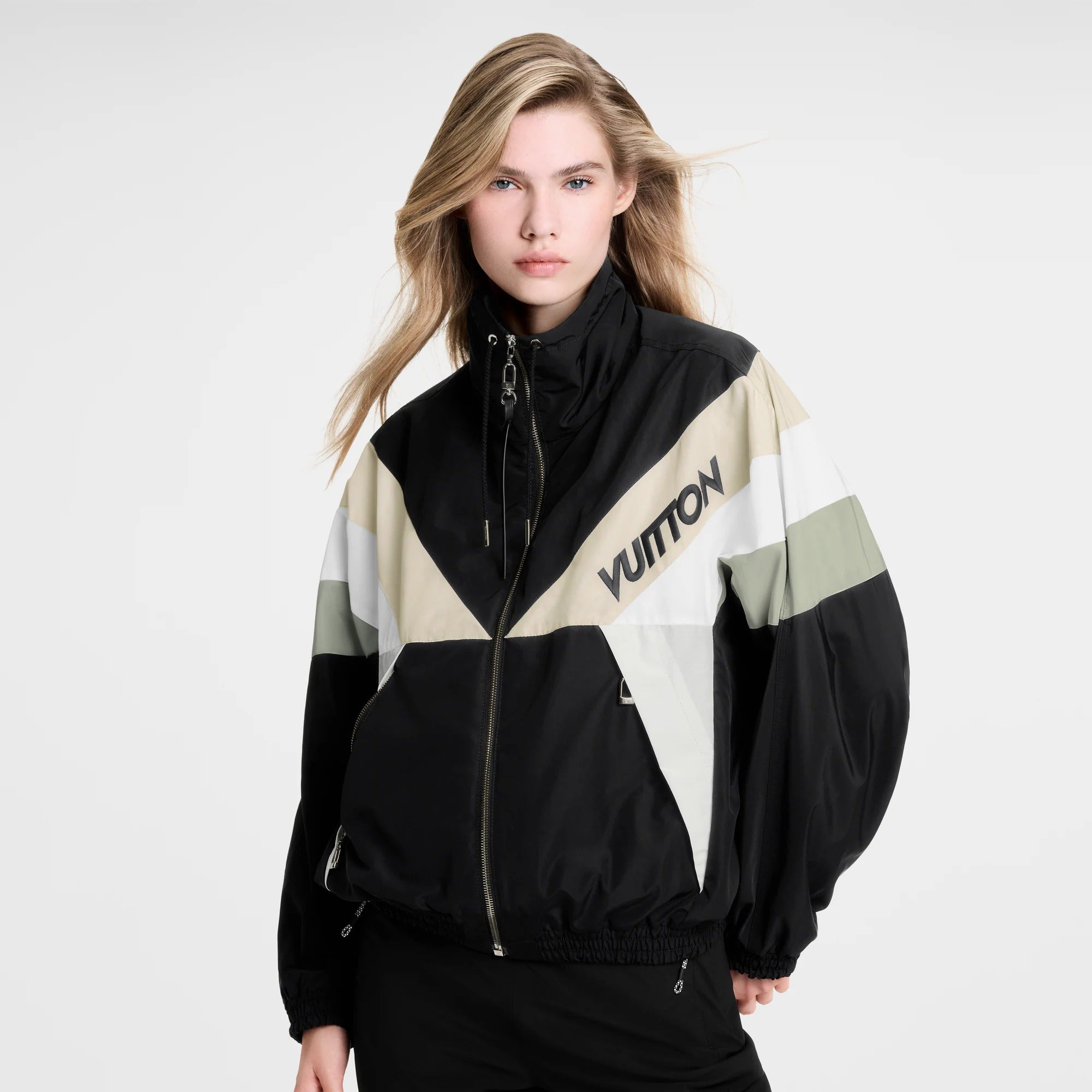 Color-Blocked Windbreaker