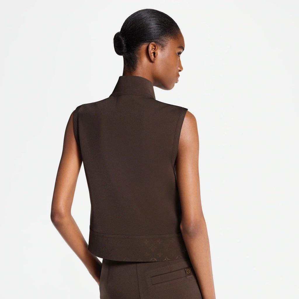 Technical Jersey Zip-Up Gilet
