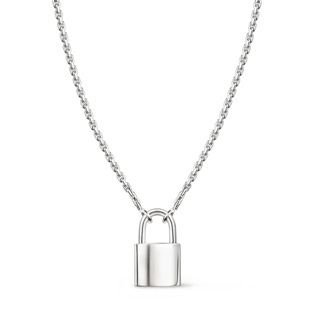Silver Lockit pendant, sterling silver