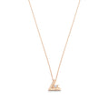 LV Volt One Small Pendant, Pink Gold And Diamond