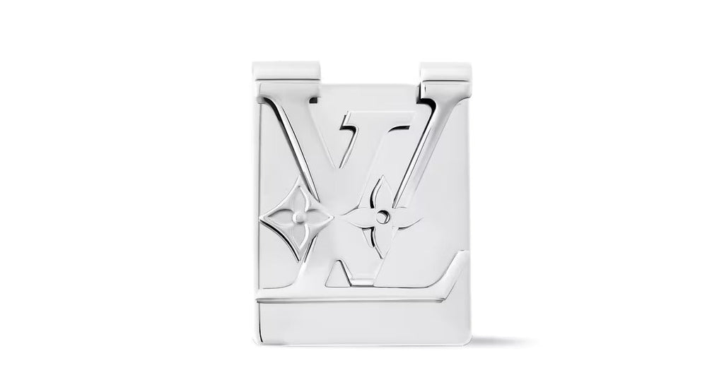Monogram Row Money Clip