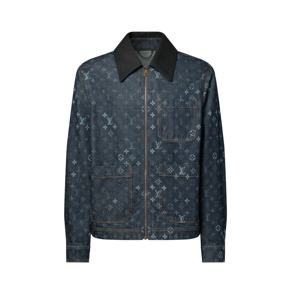 Monogram Denim Workwear Jacket