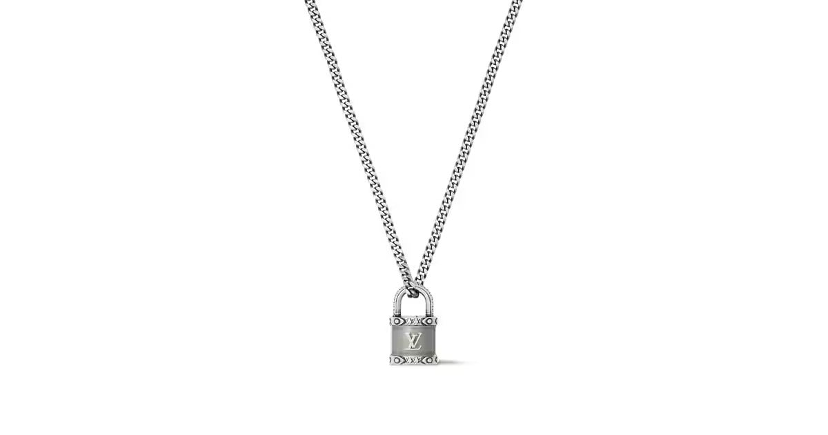 LV Lock Necklace
