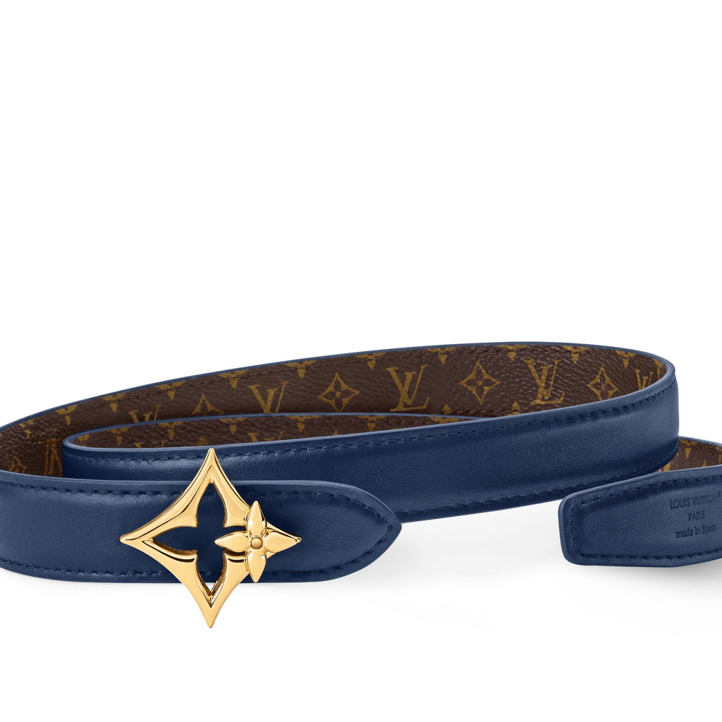 LV Flowergram 20mm Reversible Belt