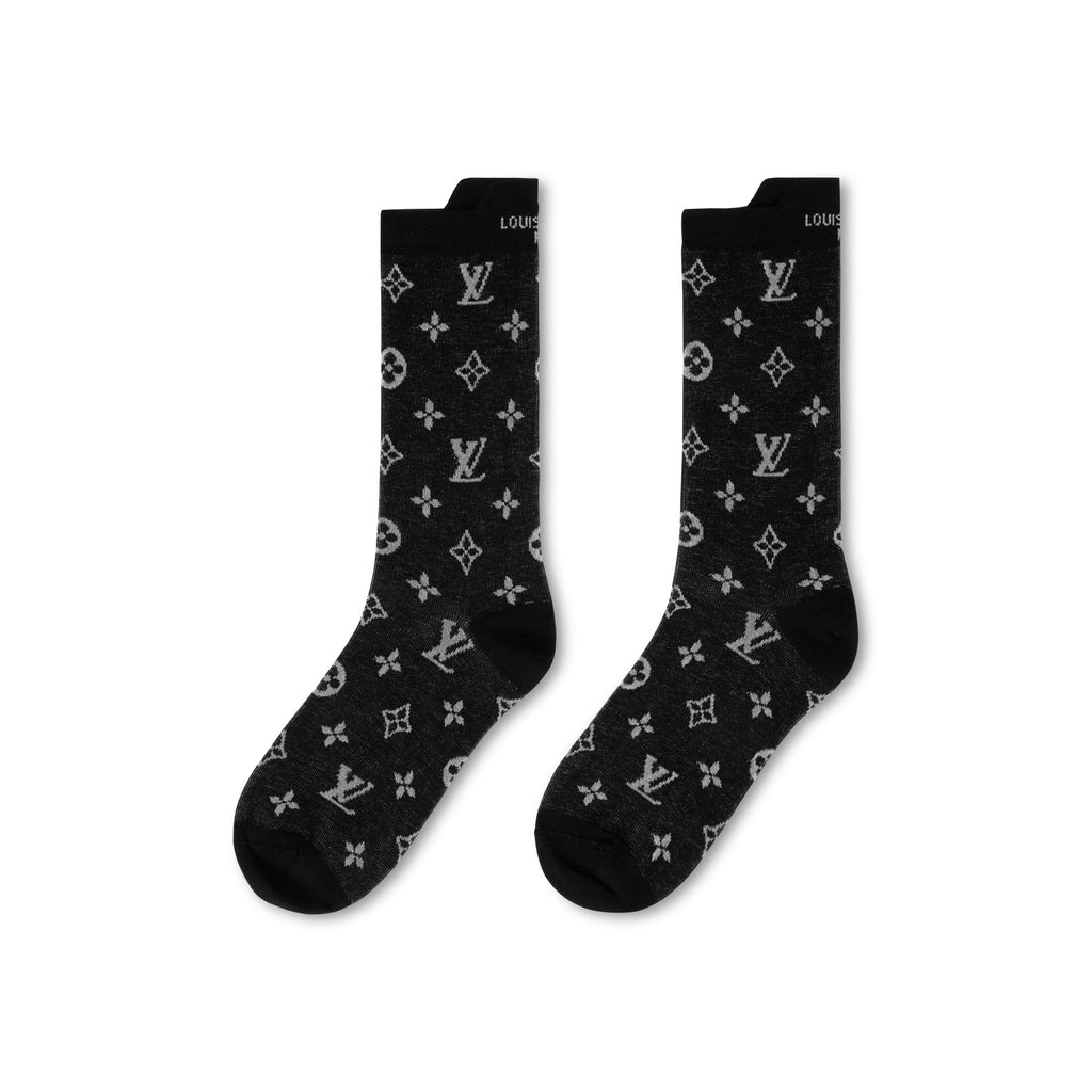 Monogram Reflective Socks