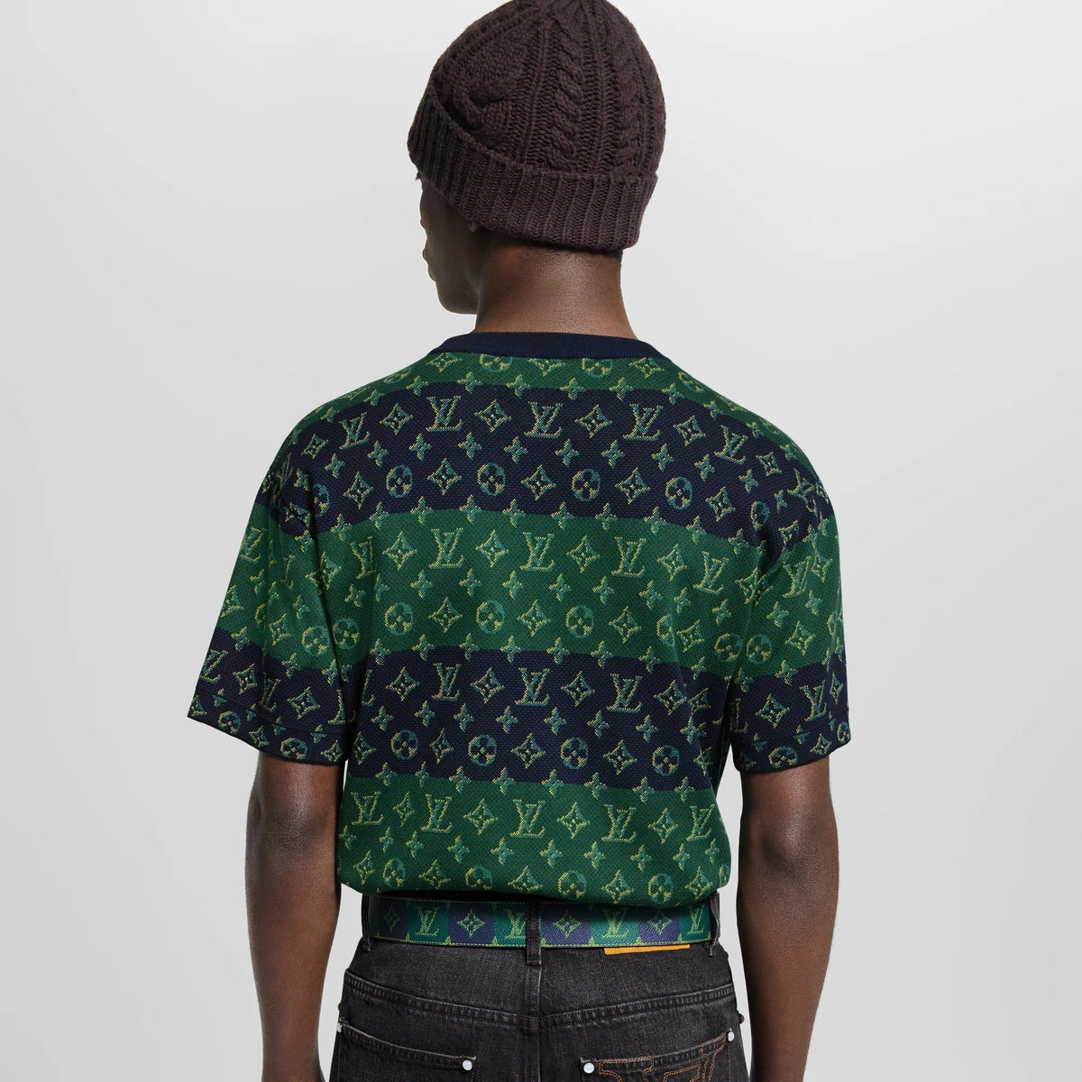 Monogram Short-Sleeved Crewneck
