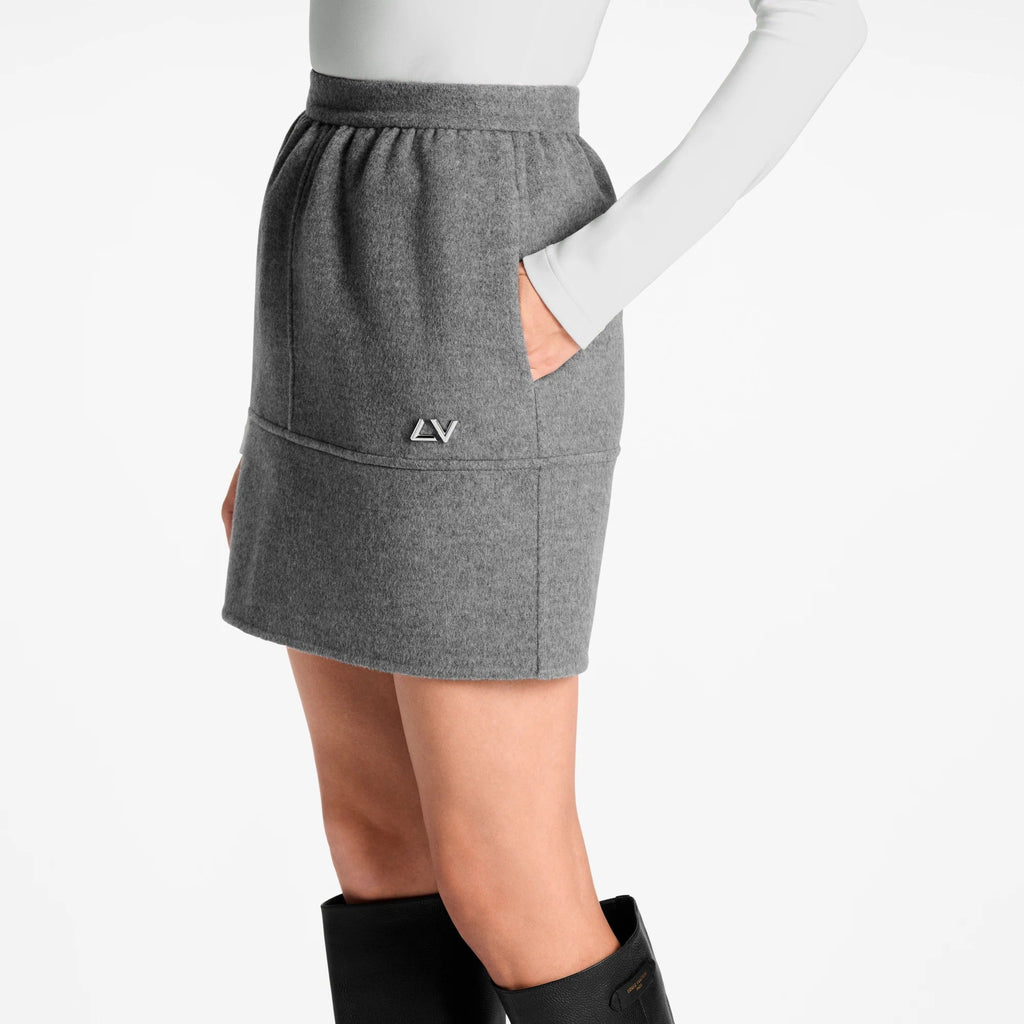 Signature Charm Double Face Skirt