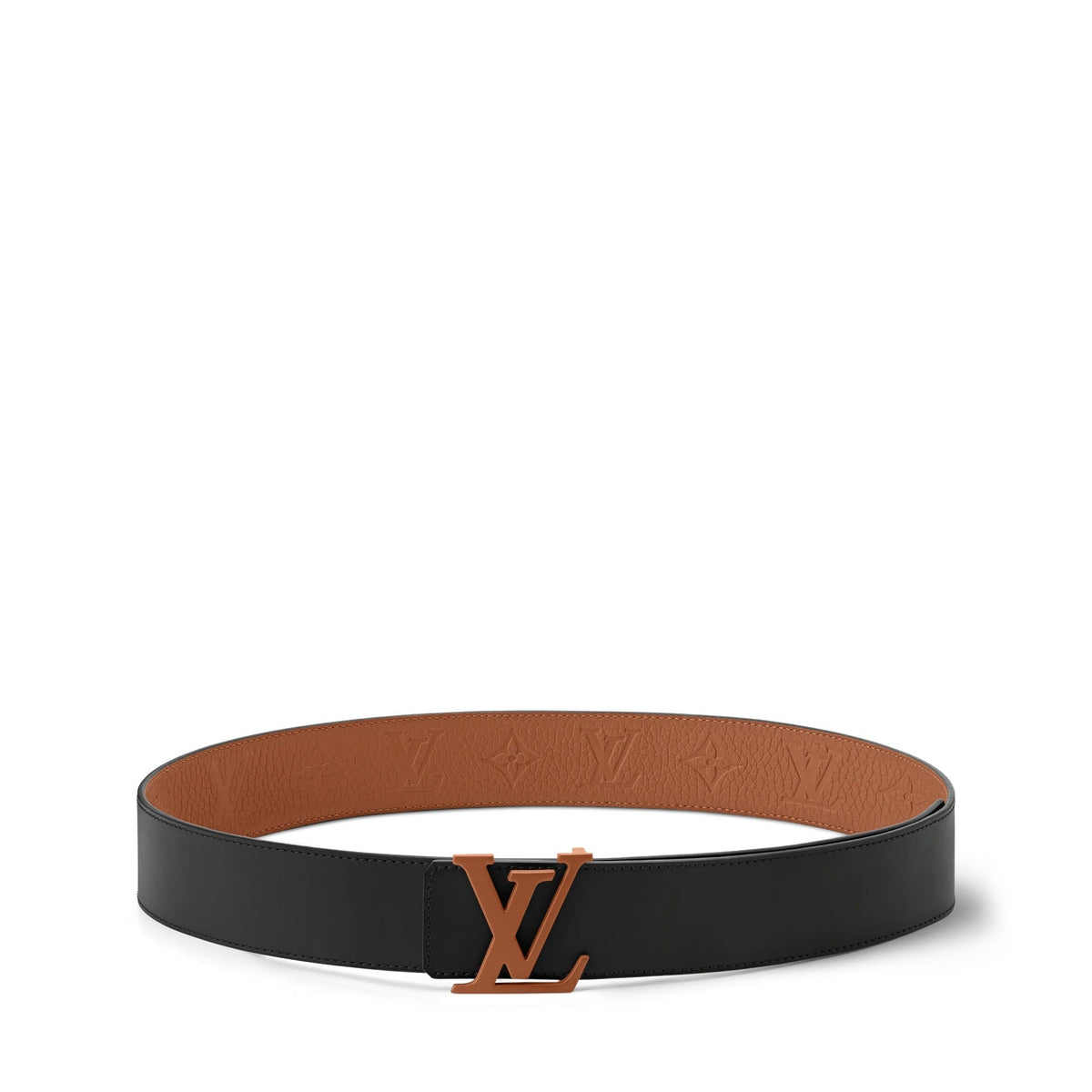 LV Initiales Taurillon Monogram 40mm Reversible Belt