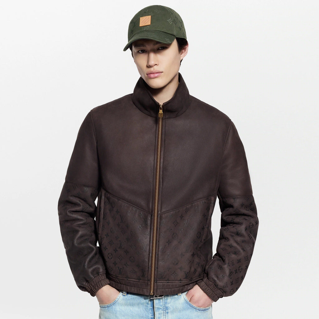 Shearling Track Top
