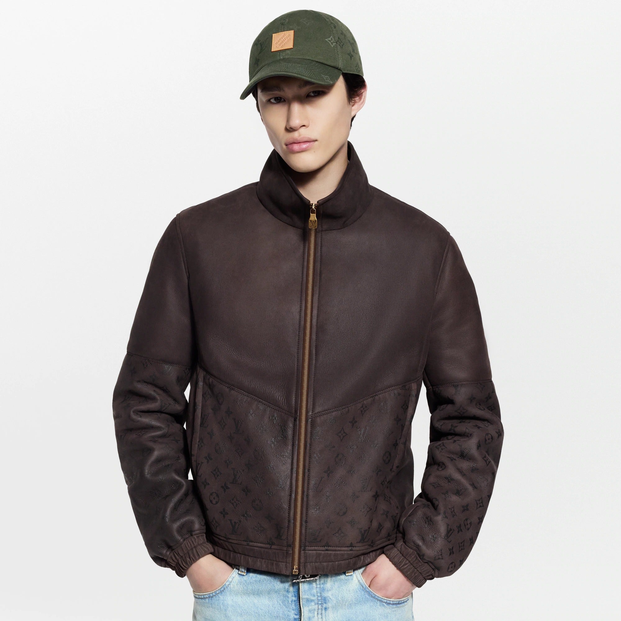 Shearling Track Top