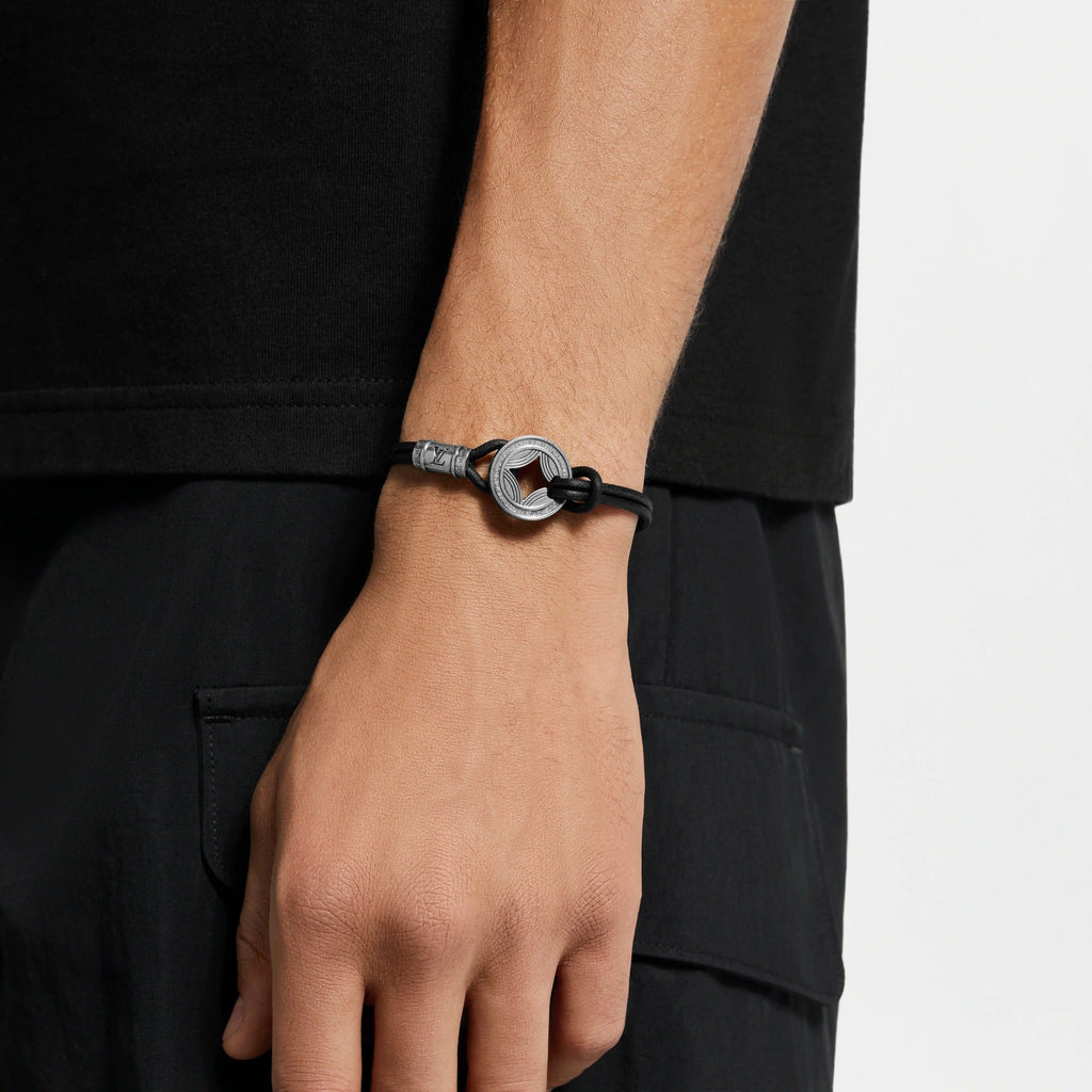 LV Tic Tac Toe Leather Bracelet