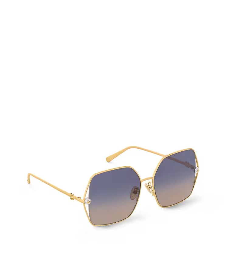 Pearl Twirl Square Sunglasses