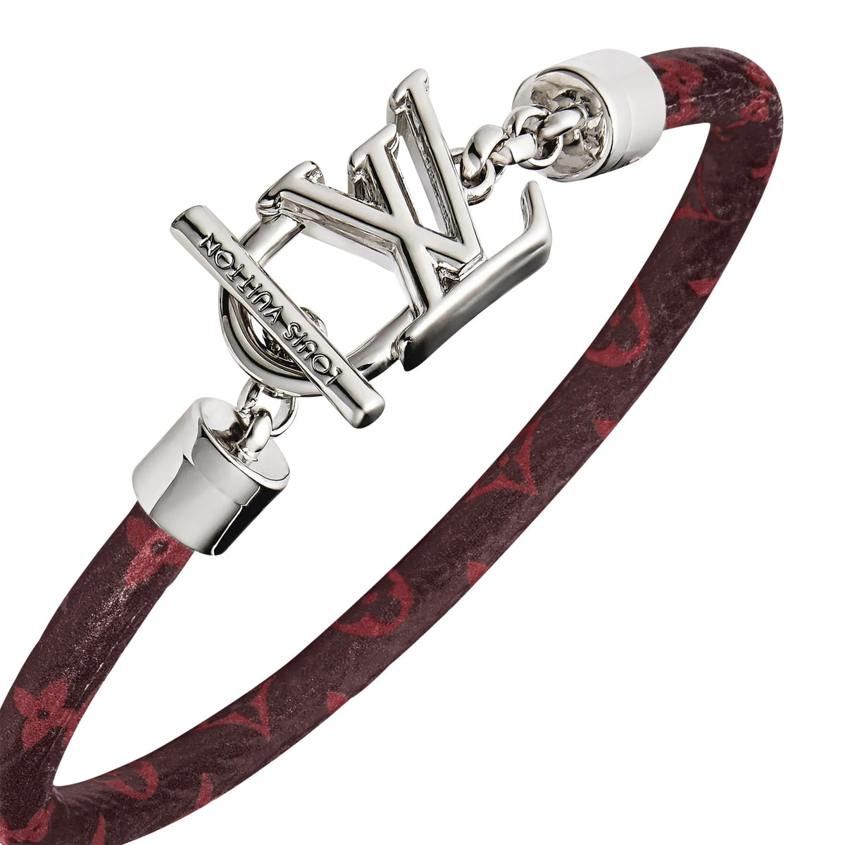 LV Dimension Monogram Leather Bracelet