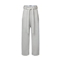 Tube Belt Cropped Pants