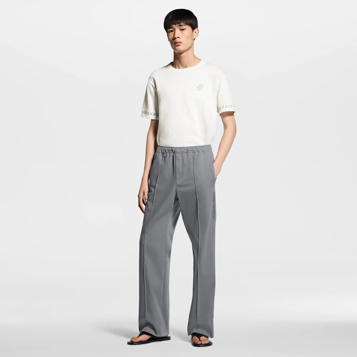 Cotton Drawstring Pants