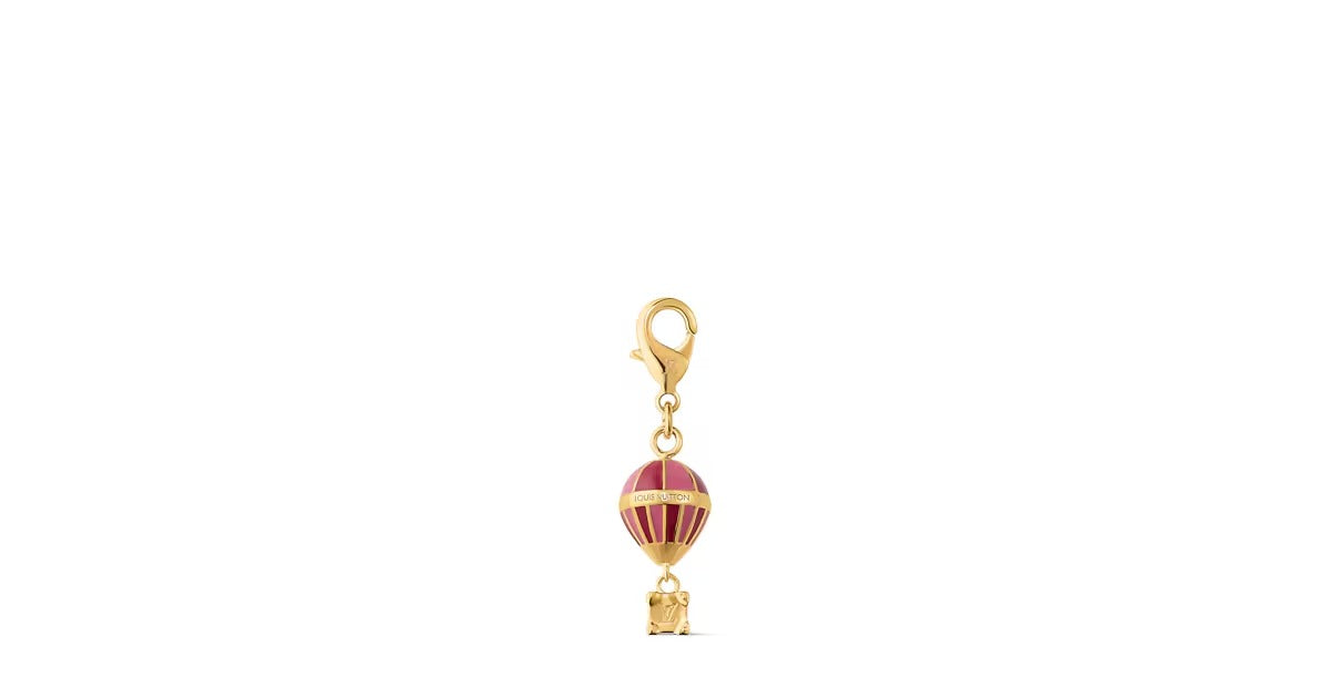 Hot Air Balloon LV Charm