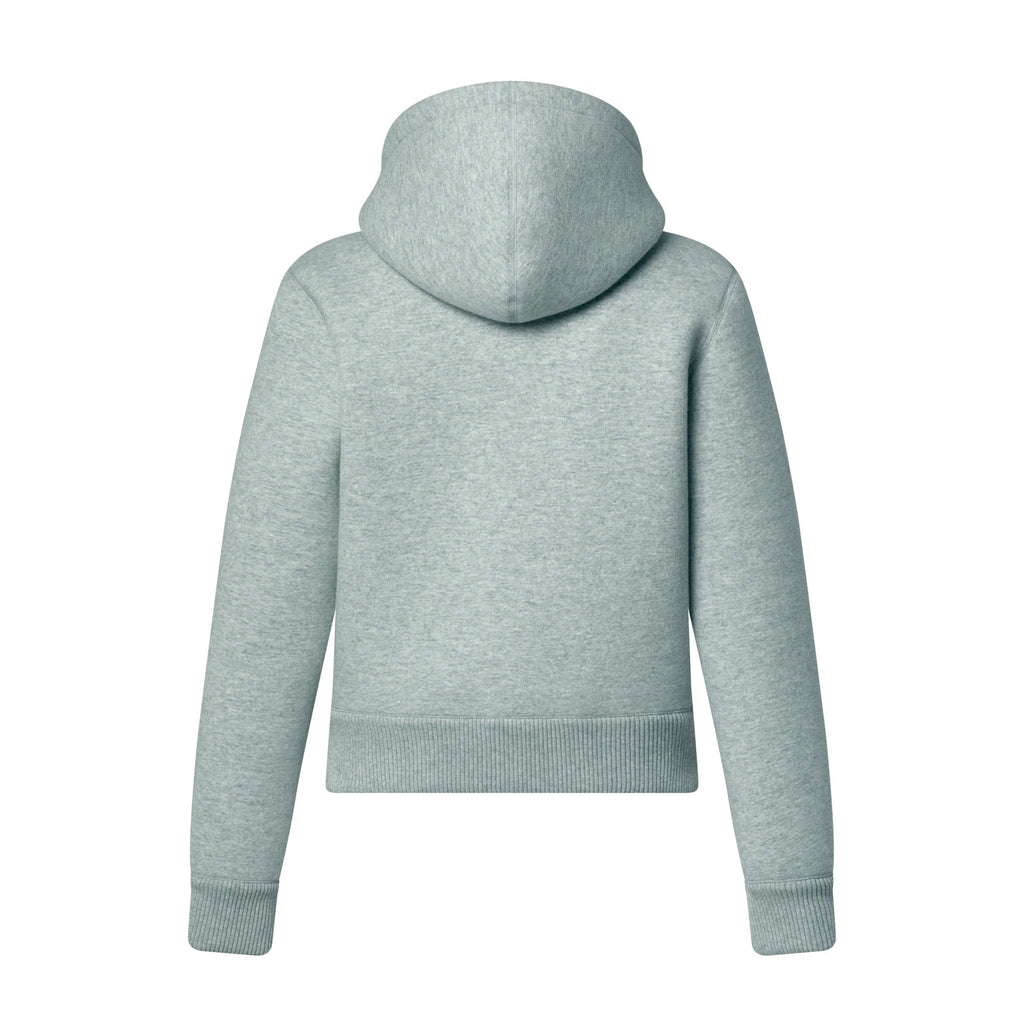 Fleece-Lined Zip-Up Hoodie