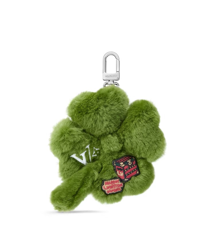 LV Lucky Trefoil Bag Charm